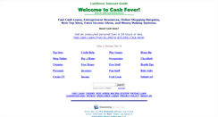 Desktop Screenshot of cashfever.com